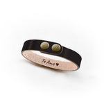 Personalized Leather Bracelet